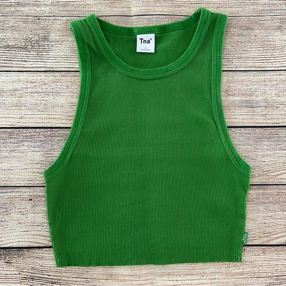 TNA Cropped Ribbed Tank